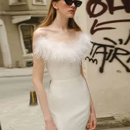 StyleCast White Strapless Bodycon Dress-picture-43