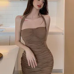 StyleCast x Revolte Striped Bodycon Dress-picture-25