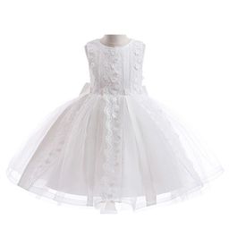 StyleCast Girls White Self Design Fit and Flare Dress-44
