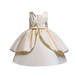 StyleCast Sequined Embellished Fit & Flare Cotton Maxi Balloon Dress-picture-17