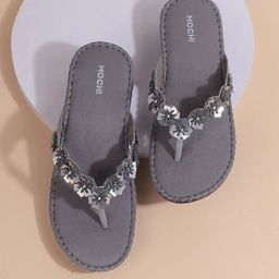 Mochi Embellished Platform Heels-14