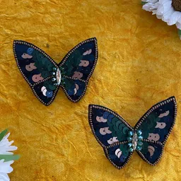Digital Dress Room Butterfly Studs Earrings-11