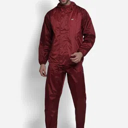 Wildcraft Men Red Rain Jacket-image-66