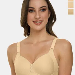 Tweens Pack Of 3 Full Coverage Lightly Padded Cotton T-shirt Bras With All Day Comfort-picture-12