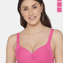Tweens Pack of 3 Full Coverage Lightly Padded Minimizer Bras- All Day Comfort-image-42