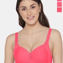 Tweens Pack Of 3 Full Coverage Lightly Padded Cotton T-shirt Bras With All Day Comfort-picture-34