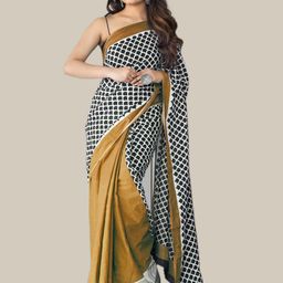 BUTA BUTI Ethnic Motifs Pure Cotton Saree-image-84