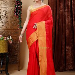 SLAGHA Zari Taant Saree-image-13