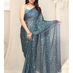 KALINI Floral Printed Saree-30