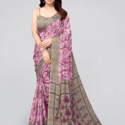 MIRCHI FASHION Floral Printed Saree-image-80