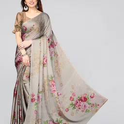 MIRCHI FASHION Floral Printed Saree-image-66