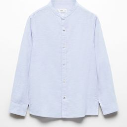 Mango Kids Boys Casual Linen Cotton Shirt-image-18
