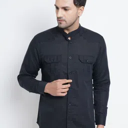 Purple State Men Slim Fit Casual Shirt-image-87