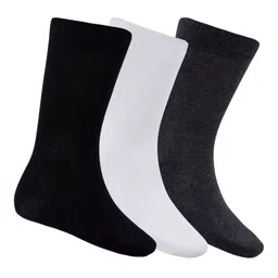 N2S NEXT2SKIN Men Pack Of 3 Assorted Calf-Length Cotton Socks-image-36