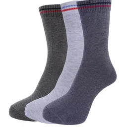 Dollar Socks Men Pack Of 3 Assorted Knee-Length Cotton Socks-image-56