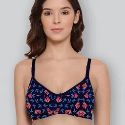 LYRA Printed Combed Cotton Wirefree Secret Support Bra with Detachable Strap-picture-20