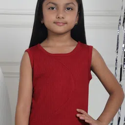 MINI & MING Girls Round Neck Cotton Top-picture-15