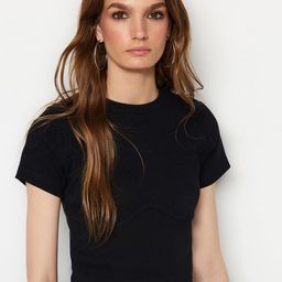 Trendyol Round Neck Knitted Crop Top-picture-30
