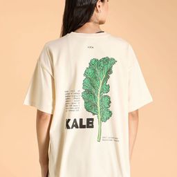 KICA Print Extended Sleeves Cotton Top-image-51