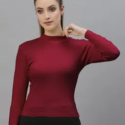 Friskers High Neck Fitted Top-picture-16