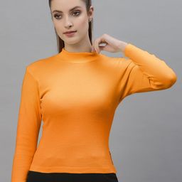 Friskers High Neck Fitted Top-image-53