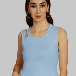 Friskers Round Neck Crop Top-image-63
