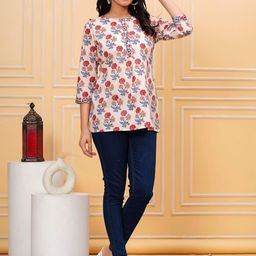 BAESD Floral Printed Round Neck Top-picture-52
