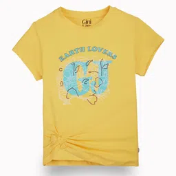 Gini and Jony Print Cotton Top-1