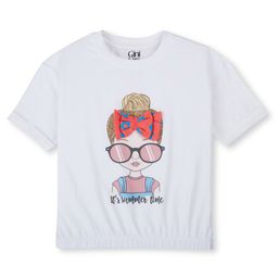 Gini and Jony Graphic Printed Short Sleeves Crop Cotton Top-picture-16
