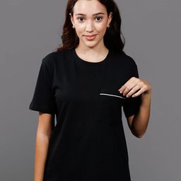 Chemistry Solid Round Neck Top-picture-49