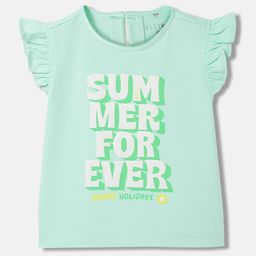 ELLE Print Cotton Blouson Top-image-31