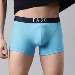FASO Organic Cotton Breathability Trunks FS2006-SQ-TURQUOISEBLUE-picture-54