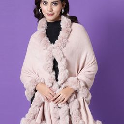 Mafadeny V-Neck Longline Poncho-image-77