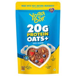 Yogabar High Protein Oats,  350 g  Choco Almond -image-8