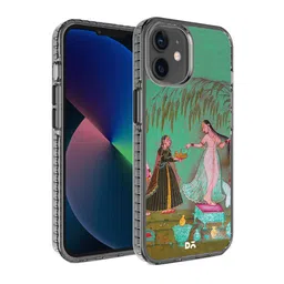 DailyObjects Green & Pink Maids with Offerings Stride 2.0  iPhone 12 Back Case-27