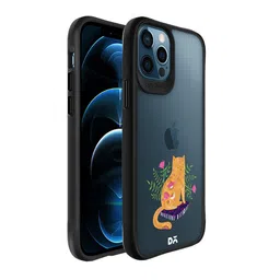 DailyObjects Black Printed iPhone 12 Pro Max Phone Case-40