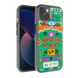 DailyObjects Black & Green  Nasheele Naina Truckback Stride  iPhone 13 Back Case-34