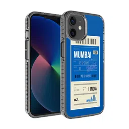 DailyObjects Blue & White Printed  iPhone 12 Mini Phone Case-26