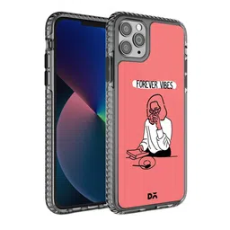 DailyObjects Red & Black Forever Vibes Printed iPhone 11 Pro Phone Case-41