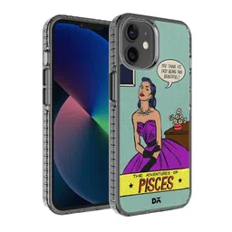 DailyObjects Blue & Purple Printed Pisces iPhone 12 Phone Case-35