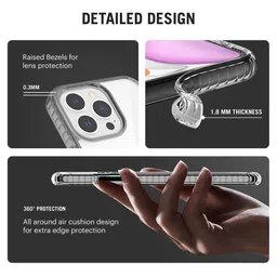 DailyObjects Black & White System Error Stride 2.0 Case Cover For iPhone 13 Pro image 5