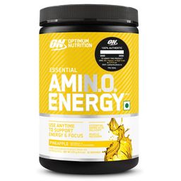 ON (Optimum Nutrition) Essential Amino Energy,  0.6 lb  30 Servings  Pineapple -image-45