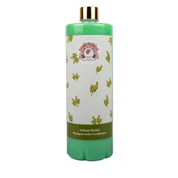 Indrani Cosmetics Cruelty-Free Herbal Shampoo with Conditioner - 1 L-90