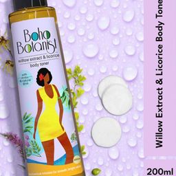 Boho Botanist Willow Extract Licorice with AHAs & BHA Body Toner 200 ml-30