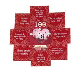 Kaameri Bazaar Red Craft Paper Box Valentine'S Day Gift-48