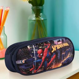 Kuber Industries Unisex Set of 2 Marvel Spider-Man City of Heros Printed Pencil Pouch-image-23