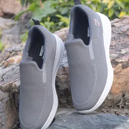 Liberty Men Textured Slip-On Walking Shoes-53