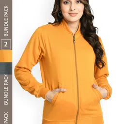 IndiWeaves Pack Of 2 Lightweight Bomber Jacket-picture-34