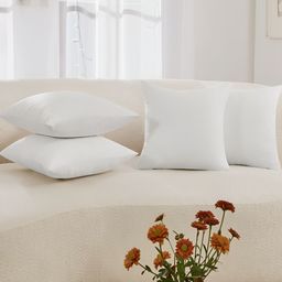UrbanArts White 4 Pcs Square Filled Cushions-image-74