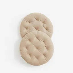 H&M Beige 2-Pack Round Seat Cushions-image-51